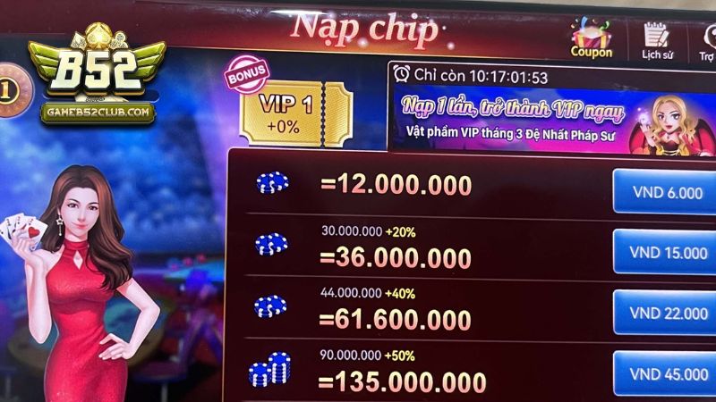 Cách thức nạp tiền game bài bằng SMS chỉ với 4 bước đơn giản